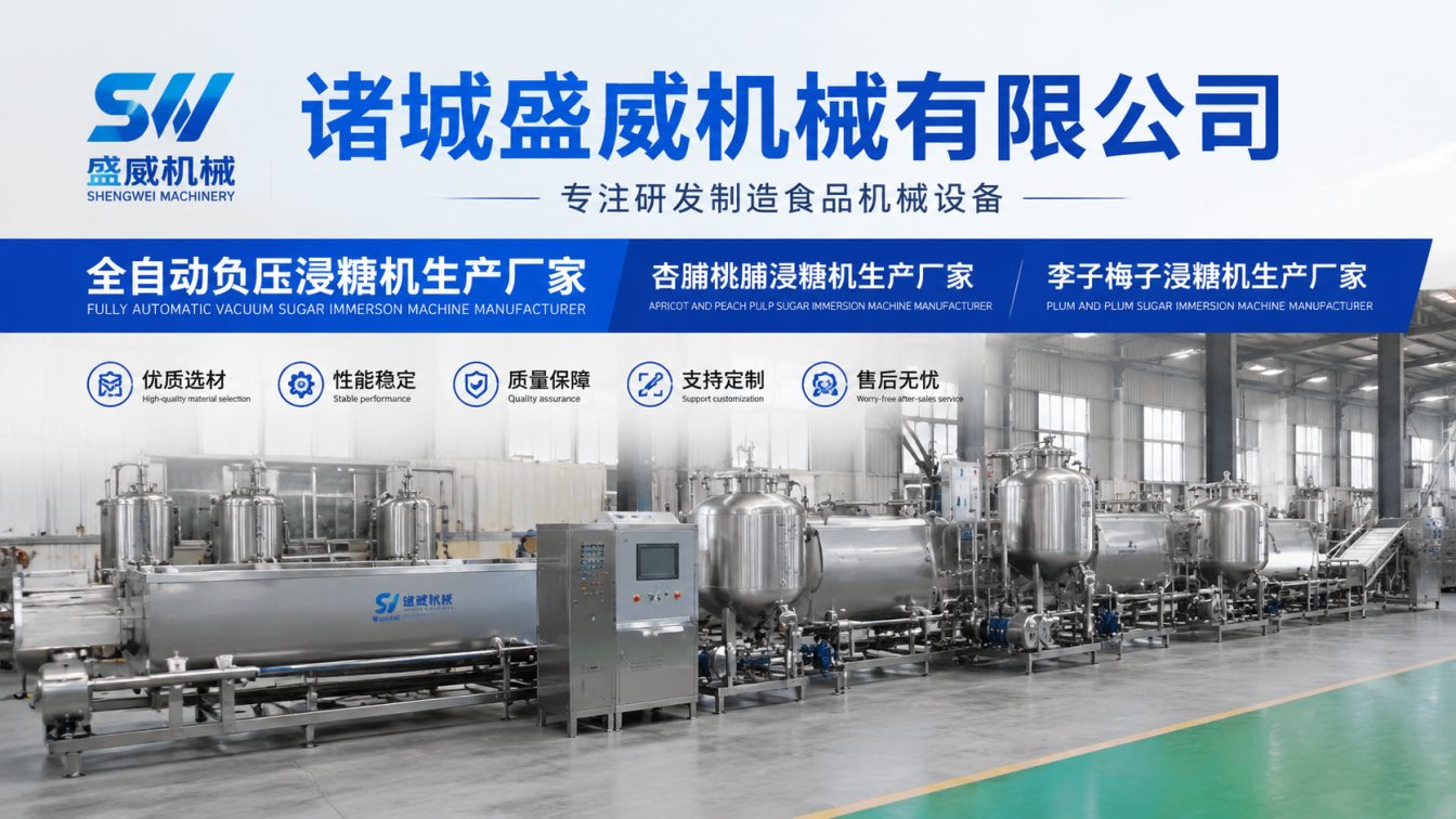 成都为果脯加工提供负压浸糖方案